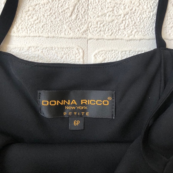 Donna Ricco Petite Asymmetrical Dress - Picture 4 of 6